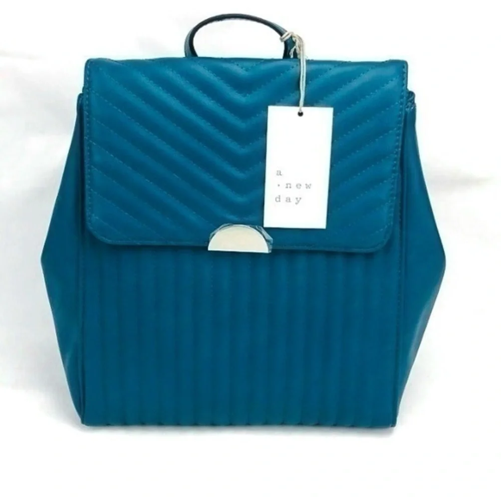 A new day Teal Backpack - Picture 2 of 9